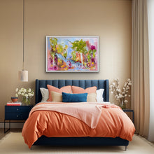 Load image into Gallery viewer, Near the Yanco Weir 90cm(W)x60cm(H)