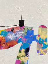 Load image into Gallery viewer, The old singer sewing machine 64cmx64cmx5cm(D)