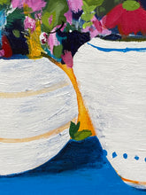 Load image into Gallery viewer, Floating flowers (not framed) 152cm(W)x61cm(H)x3.5cm(D)