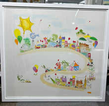 Load image into Gallery viewer, Commission - The Little Blue House Collection 120cmx100cm