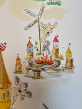 Load image into Gallery viewer, Commission - The Little Blue House Collection 120cmx100cm