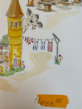 Load image into Gallery viewer, Commission - The Little Blue House Collection 120cmx100cm