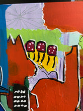 Load image into Gallery viewer, The quick orange fox 90cm(W)x60cm(H)