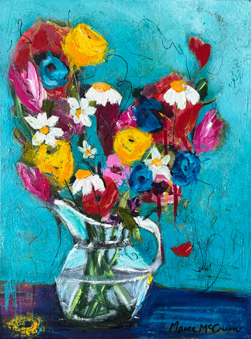 Tuscan blue 30cm(W)x41cm(W)
