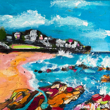 Aussie beach (Bronte) 25cmx25cm