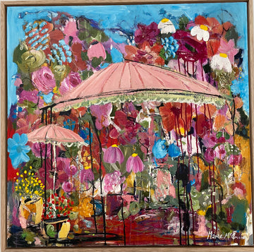 Fleuriste de Paris 90cm x90cm