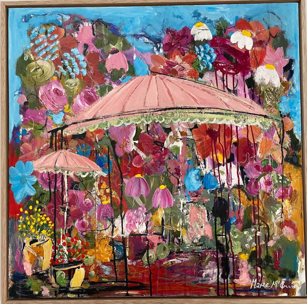 Fleuriste de Paris 90cm x90cm