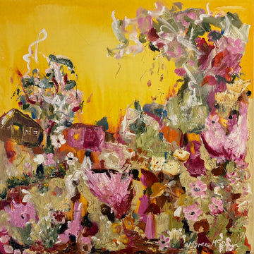 A moment in the sun 71cmx71cm