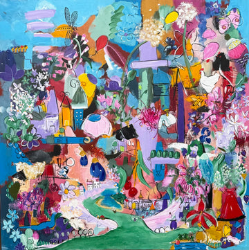 Whimsy commission 100cm x 100cm