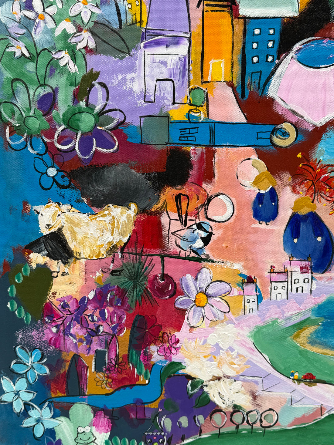 Whimsy commission 100cm x 100cm