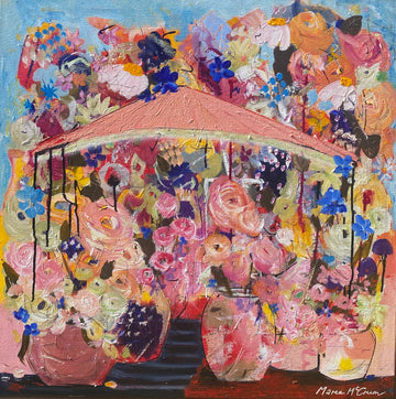 Le Parisian Fleuriste 76cm x76cm