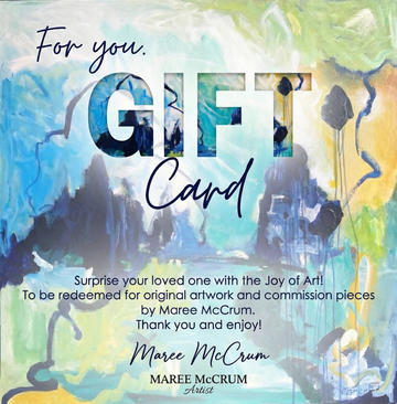 Gift Cards Maree McCrum Art