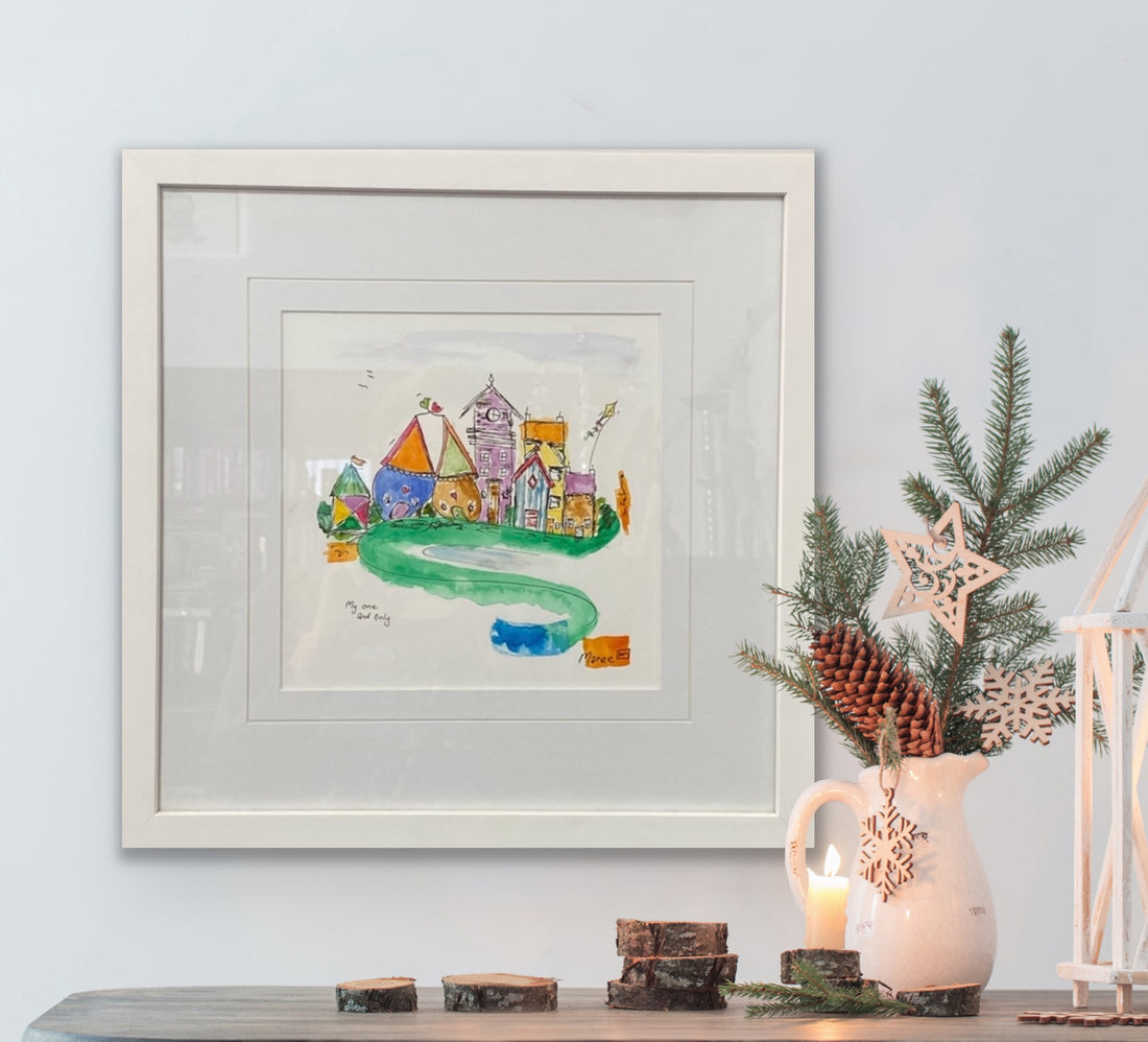 My only one 36cm x 36cm Framed