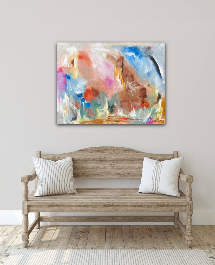 Arid beauty 101cm(W)x76cm(H) not framed