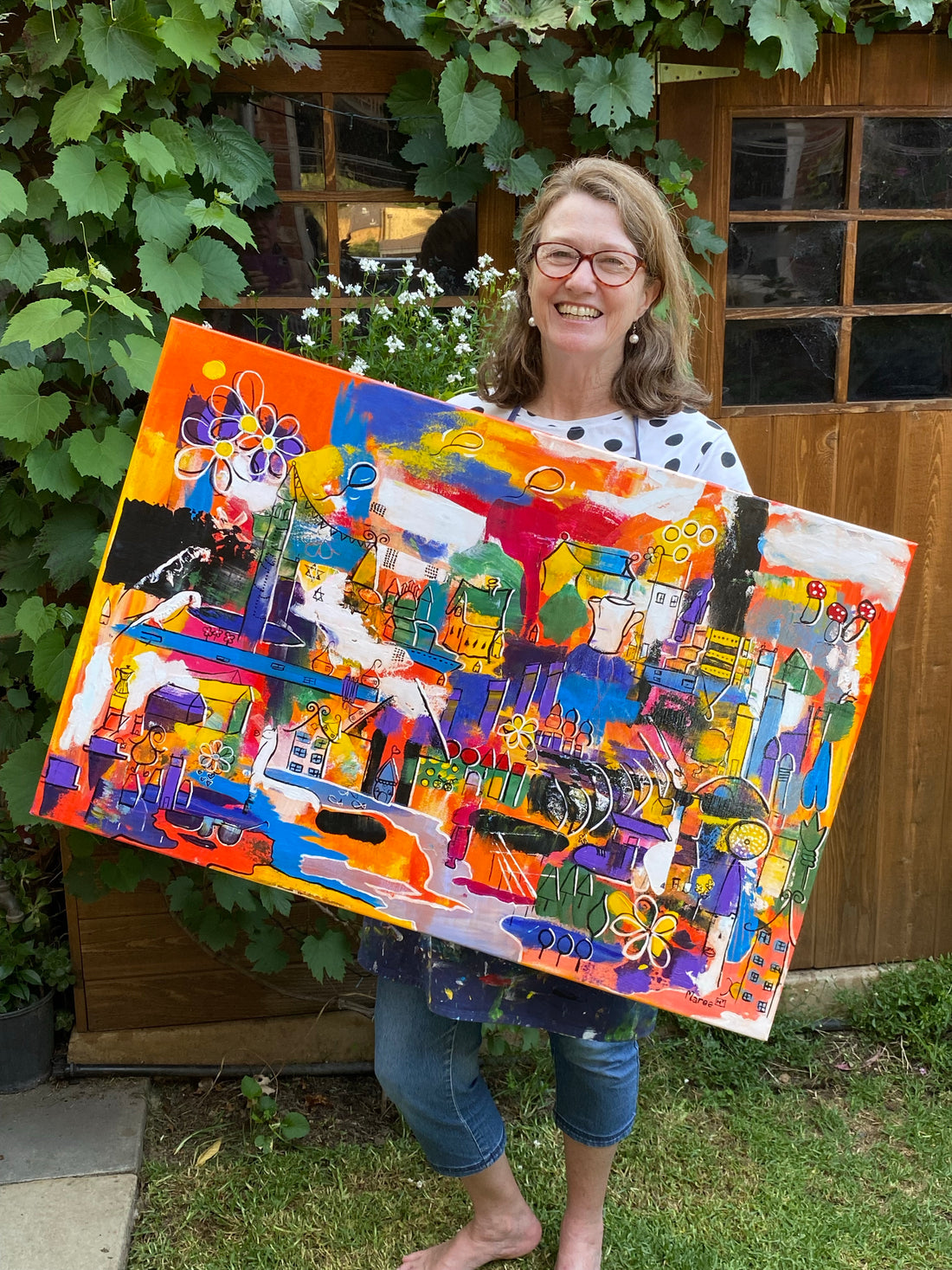 Exuberant 94cm(W)x60cm(H)