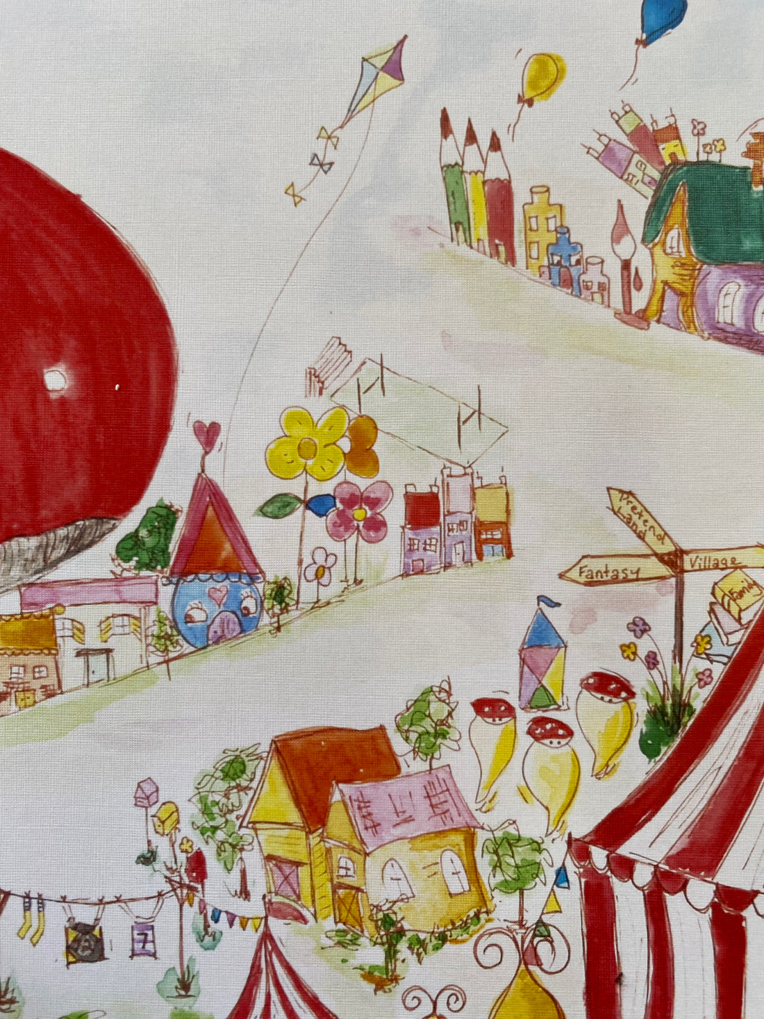 Sold out Fantasy Village PRINTS