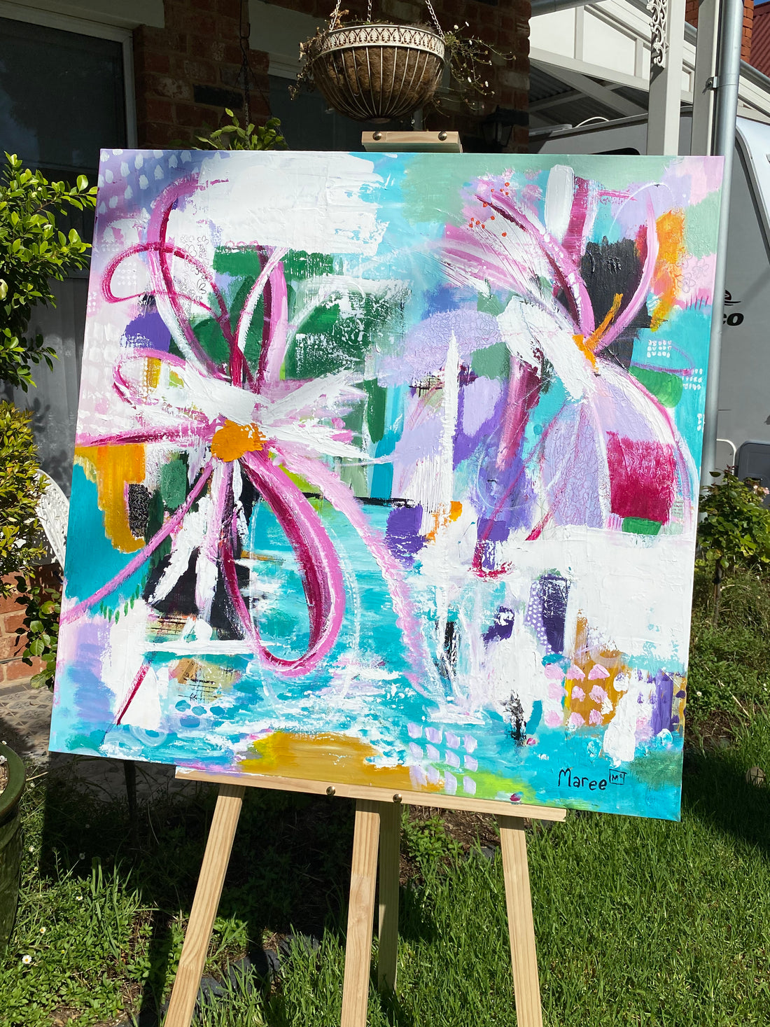 Life’s a gift 90cm(W)x90cm(H)